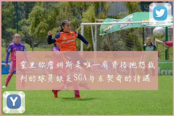 霍里称詹姆斯是唯一有资格抱怨裁判的球员缺乏SGA与东契奇的待遇